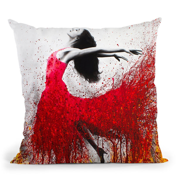 Rise Above The Flames Throw Pillow By Ashvin Harrison