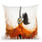 Rusty Desert Dance Throw Pillow By Ashvin Harrison