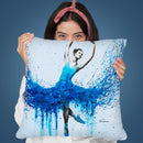 Sea Wave Throw Pillow By Ashvin Harrison