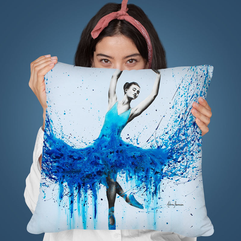 Sea Wave Throw Pillow By Ashvin Harrison