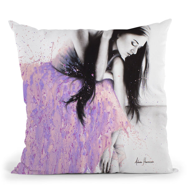 Sitting On The Edge Throw Pillow By Ashvin Harrison