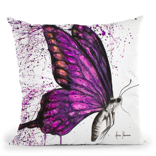 Song Of A Butterfly Throw Pillow By Ashvin Harrison