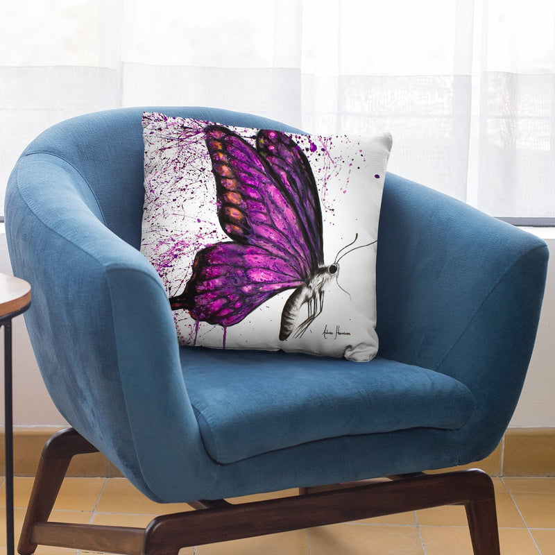 Song Of A Butterfly Throw Pillow By Ashvin Harrison