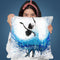 Sound Wave Dancer Ballerina Throw Pillow By Ashvin Harrison