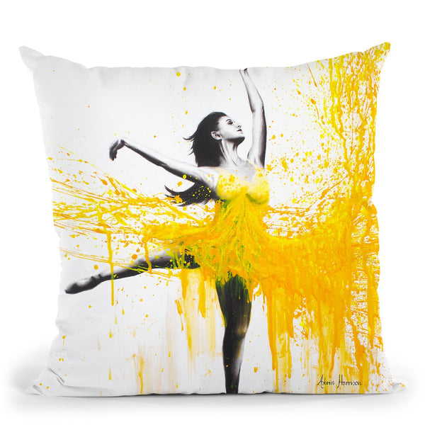 Sunflower Dance Throw Pillow By Ashvin Harrison
