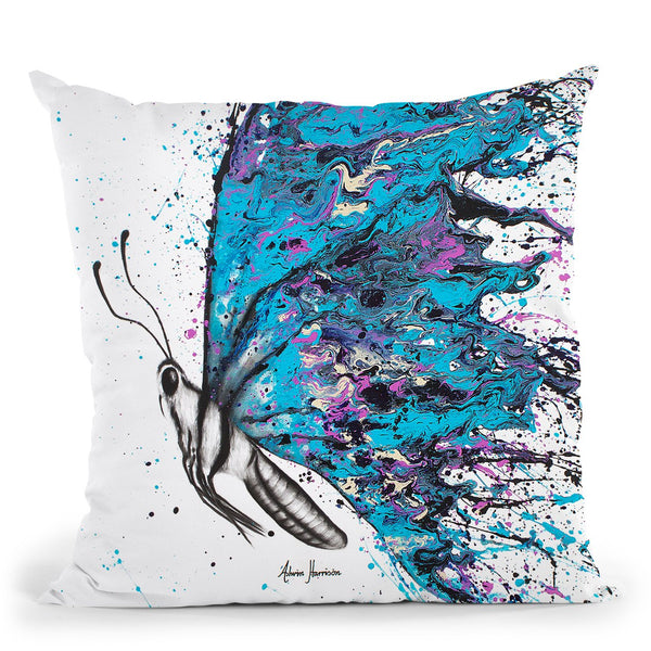 Sunny River Wings Throw Pillow By Ashvin Harrison