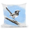 Superb Blue Wren Throw Pillow By Ashvin Harrison