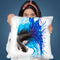 Azul Gourami Throw Pillow By Ashvin Harrison