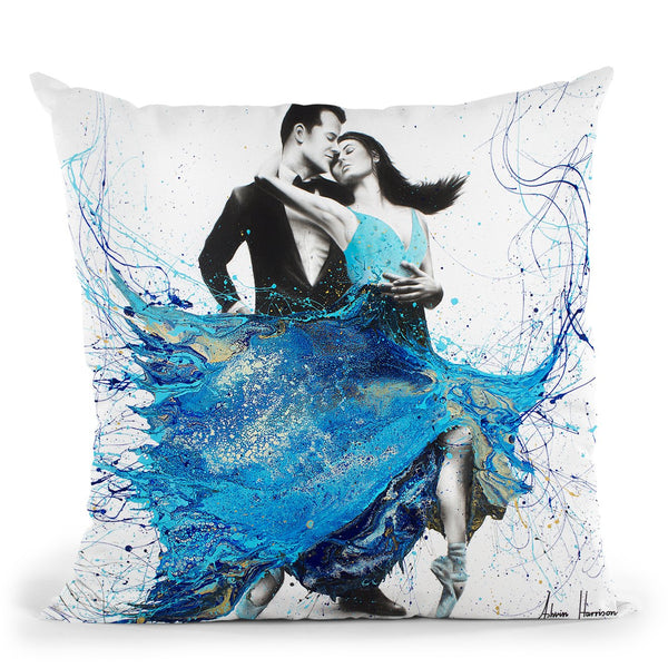 The First Dance Throw Pillow By Ashvin Harrison