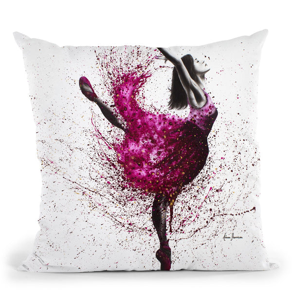 Ballet Wines Throw Pillow By Ashvin Harrison