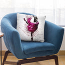 Ballet Wines Throw Pillow By Ashvin Harrison
