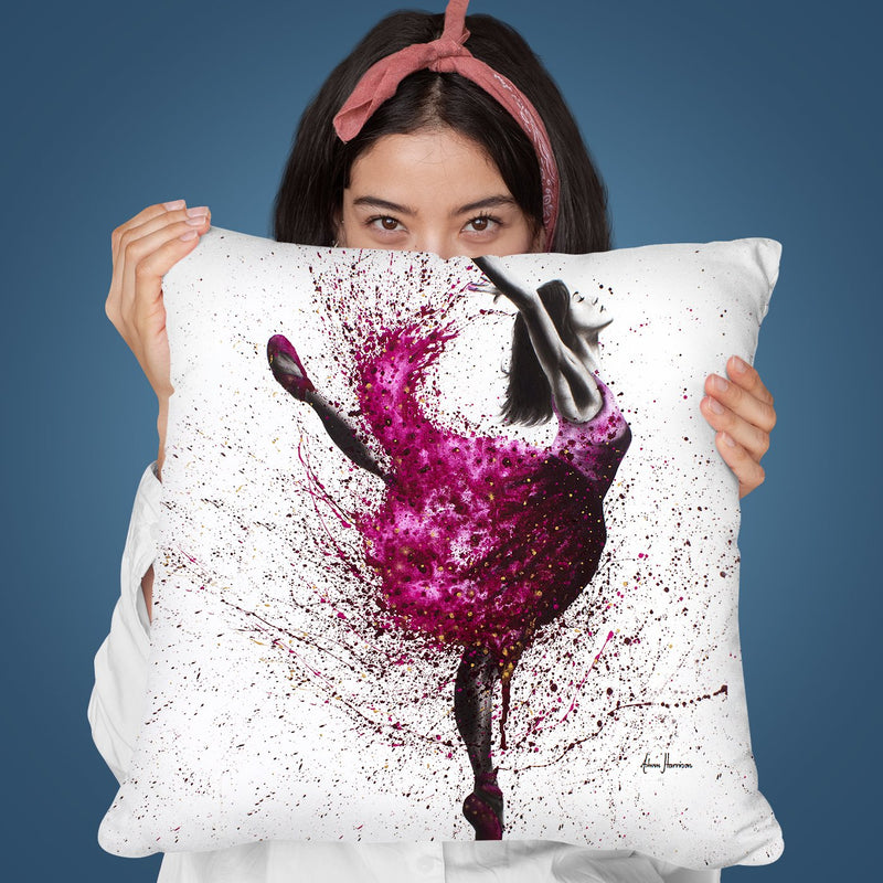 Ballet Wines Throw Pillow By Ashvin Harrison