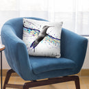 Together We Fly-V1 Throw Pillow By Ashvin Harrison