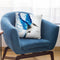 True Blue Throw Pillow By Ashvin Harrison