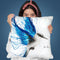 True Blue Throw Pillow By Ashvin Harrison