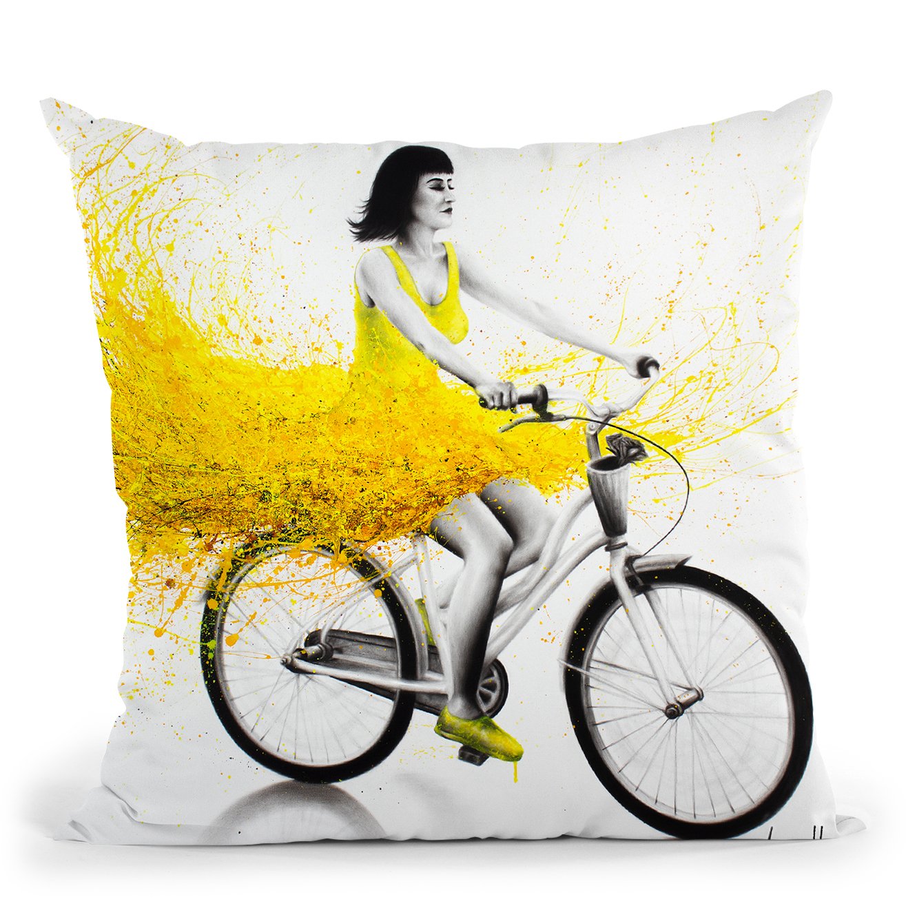 A Beautiful Sunday Throw Pillow By Ashvin Harrison