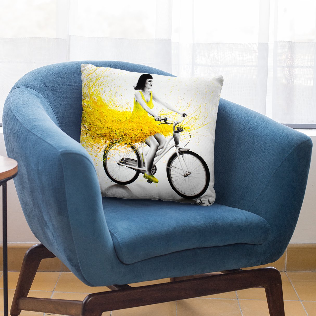 A Beautiful Sunday Throw Pillow By Ashvin Harrison