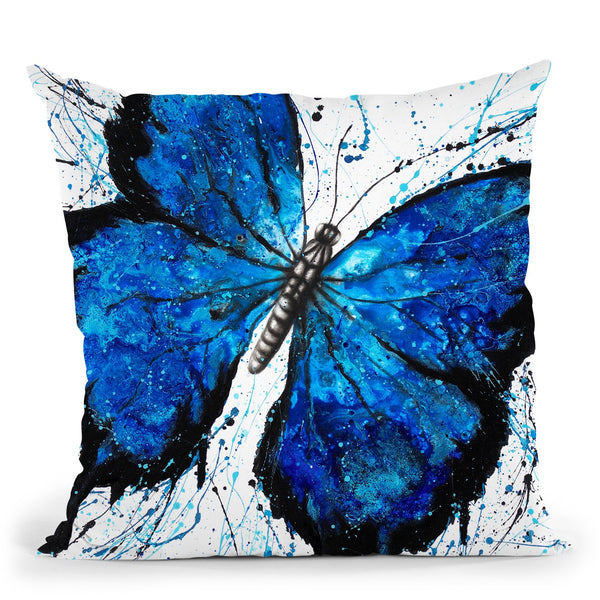 Beach Butterfly Wings Throw Pillow By Ashvin Harrison