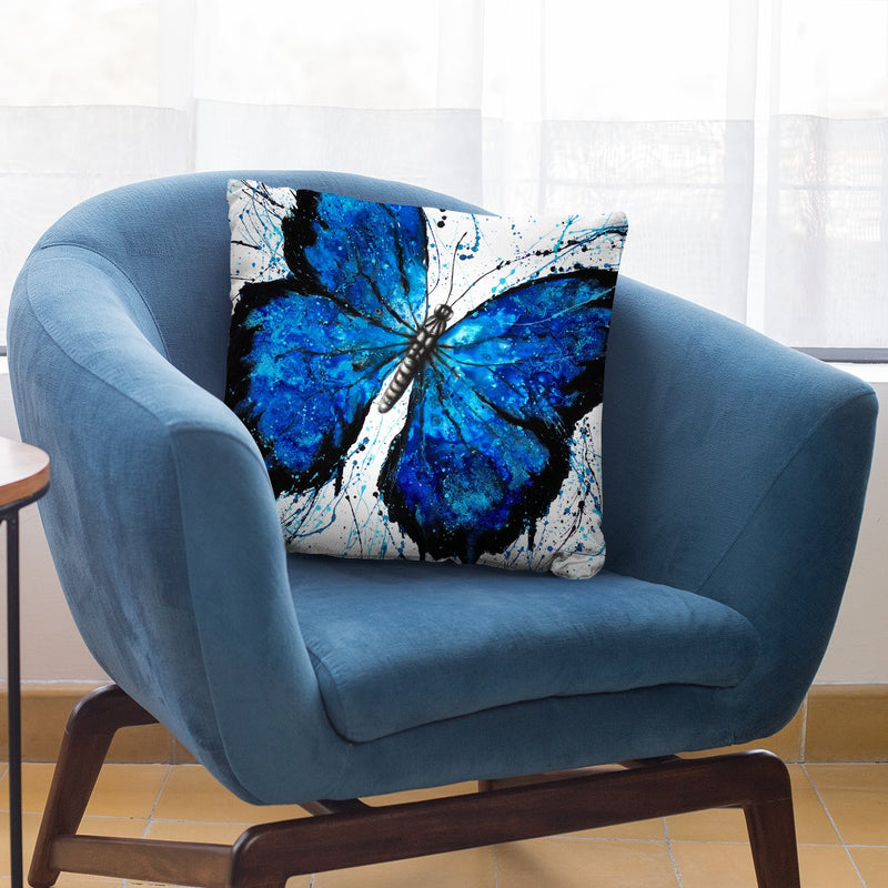 Beach Butterfly Wings Throw Pillow By Ashvin Harrison