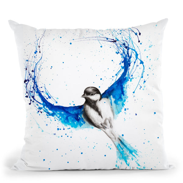 Bird Of Ballet Throw Pillow By Ashvin Harrison
