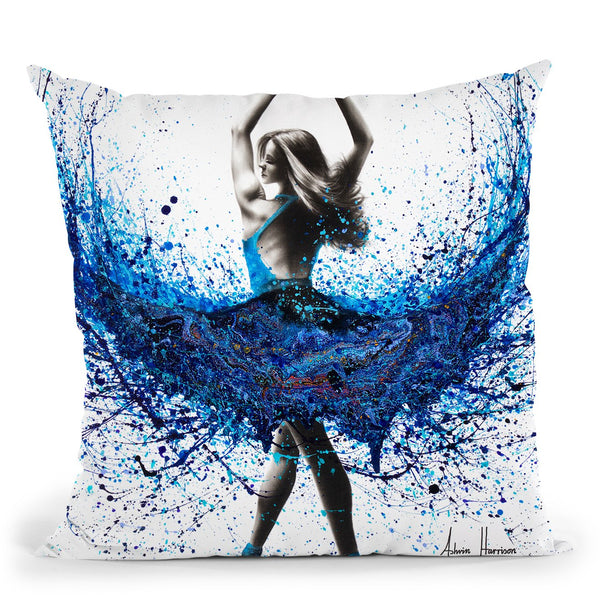 Western Sea Dance Throw Pillow By Ashvin Harrison