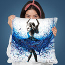 Western Sea Dance Throw Pillow By Ashvin Harrison