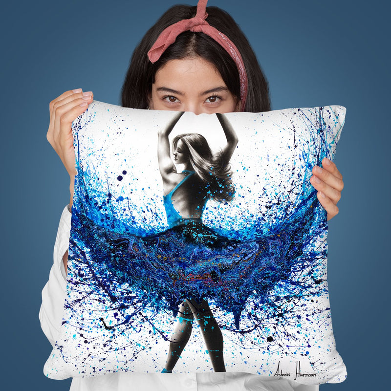 Western Sea Dance Throw Pillow By Ashvin Harrison