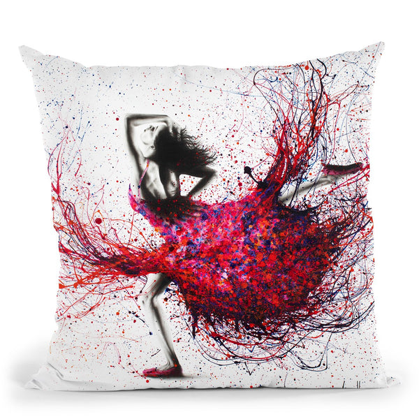 Western Sunset Dancer Throw Pillow By Ashvin Harrison