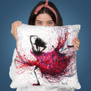 Western Sunset Dancer Throw Pillow By Ashvin Harrison