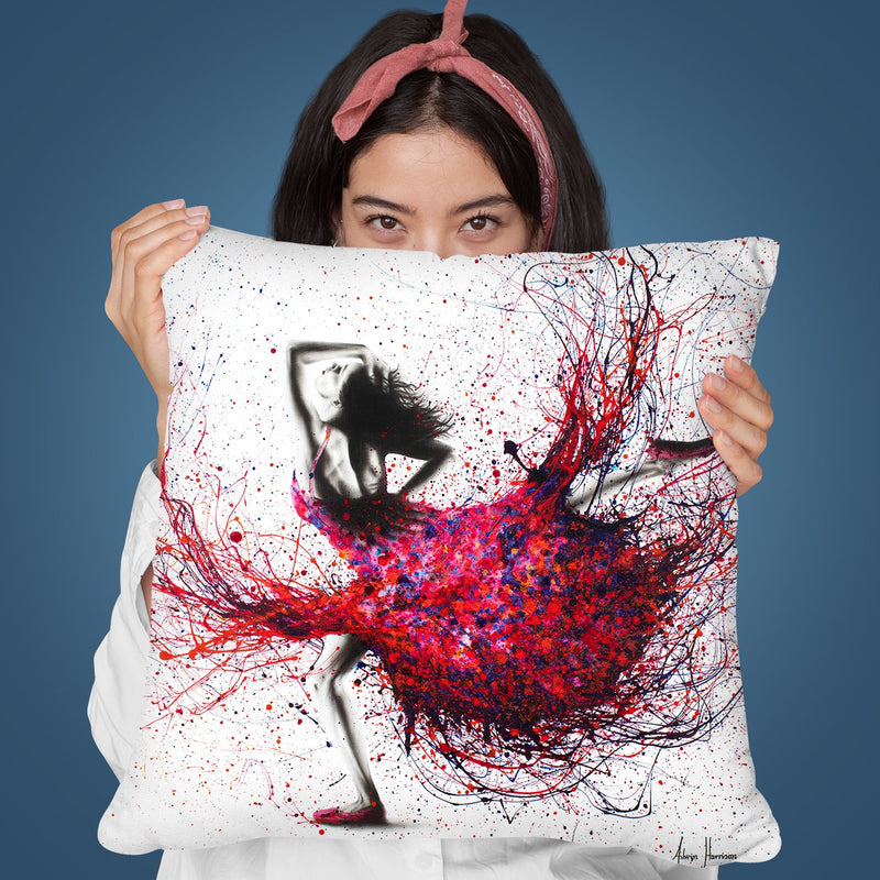 Western Sunset Dancer Throw Pillow By Ashvin Harrison