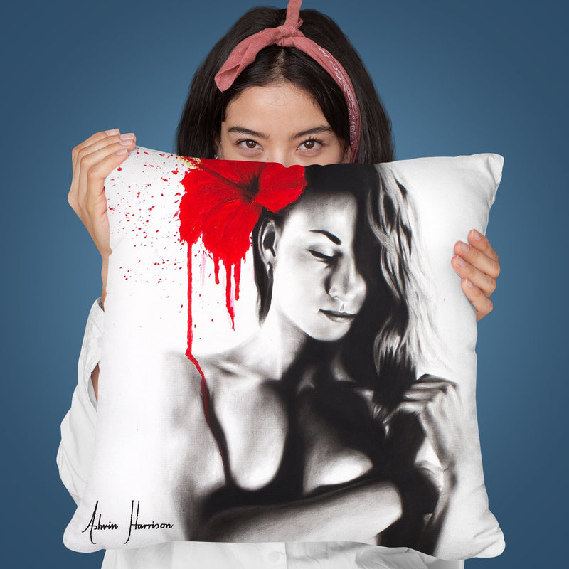 Whitsundays Woman Throw Pillow By Ashvin Harrison