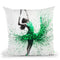 Wimbledon Woman Throw Pillow By Ashvin Harrison