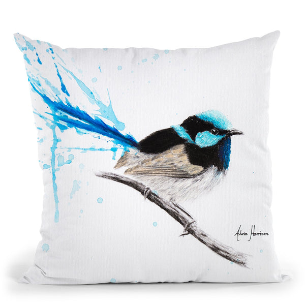 Wren Dreaming Throw Pillow By Ashvin Harrison