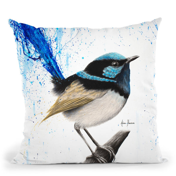 Wren Of Rain Throw Pillow By Ashvin Harrison
