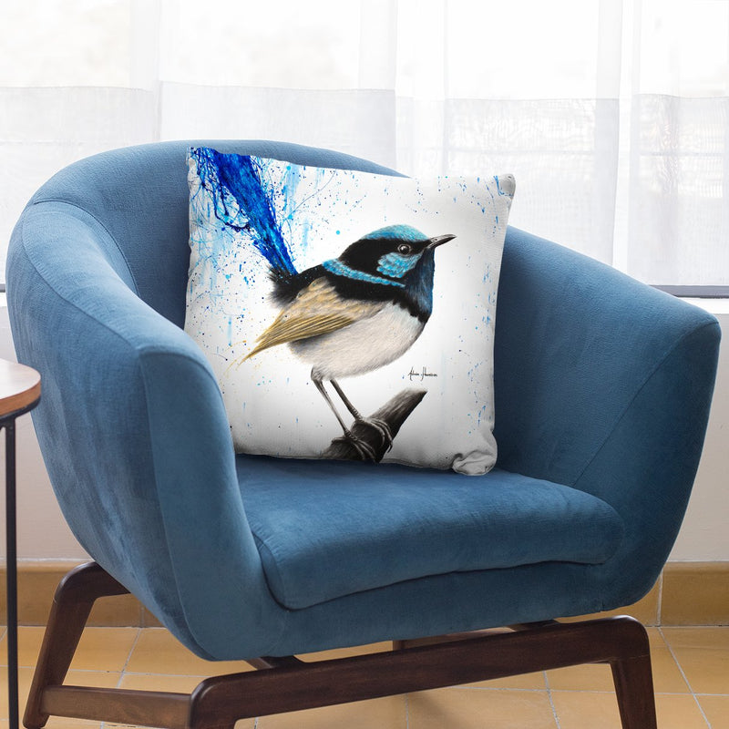 Wren Of Rain Throw Pillow By Ashvin Harrison