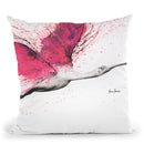 Bird Of The Pink Skies Throw Pillow By Ashvin Harrison