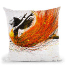 Night Fire Dance Throw Pillow By Ashvin Harrison