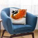Night Fire Dance Throw Pillow By Ashvin Harrison
