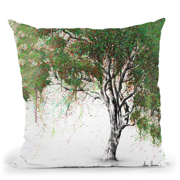 Guiding Gum Tree Throw Pillow By Ashvin Harrison