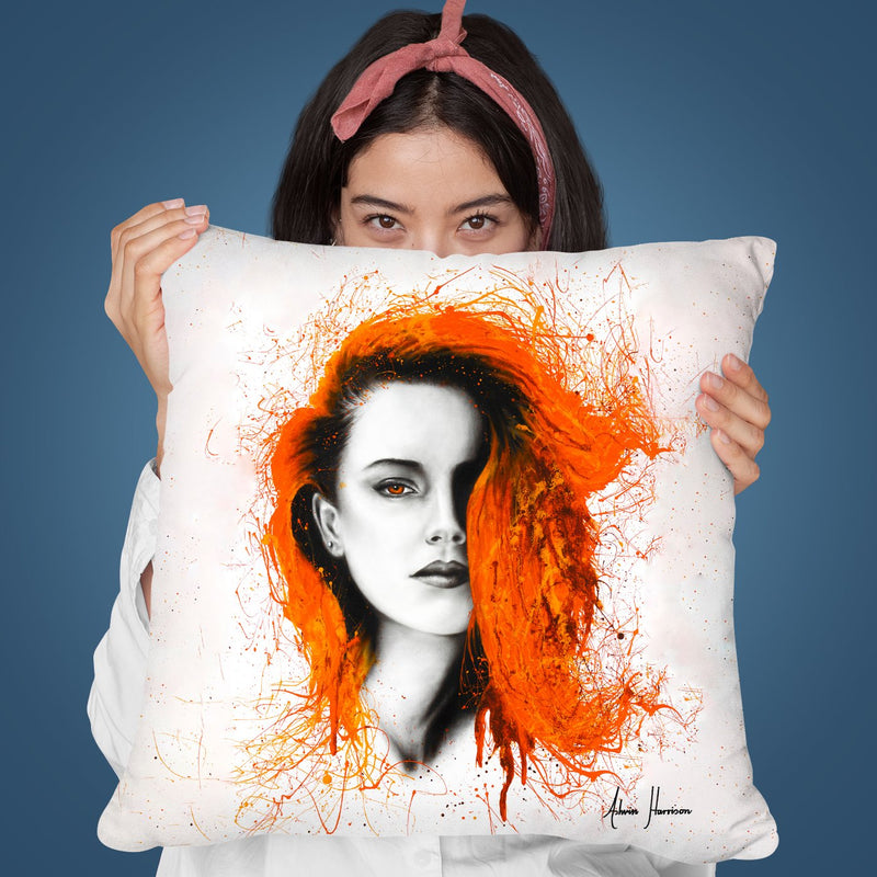 Heated Heart Throw Pillow By Ashvin Harrison