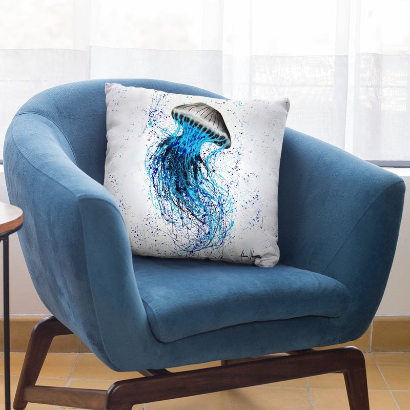 Jellyfish Jive Throw Pillow By Ashvin Harrison