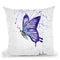 Lavender Butterfly Throw Pillow By Ashvin Harrison