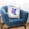 Lavender Butterfly Throw Pillow By Ashvin Harrison