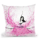Blossom Ballet Throw Pillow By Ashvin Harrison