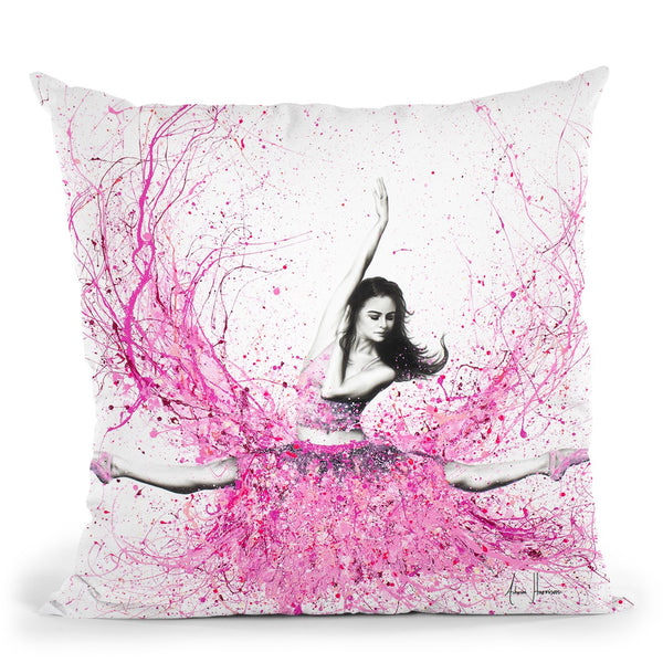 Blossom Ballet Throw Pillow By Ashvin Harrison