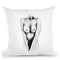 Nude Woman Charcoal Study 67 Throw Pillow By Ashvin Harrison