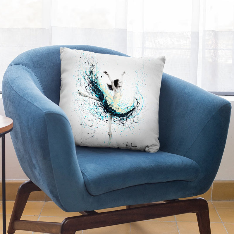 Ocean Ballet Throw Pillow By Ashvin Harrison
