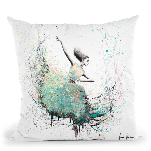 Opal Oasis Dance Throw Pillow By Ashvin Harrison