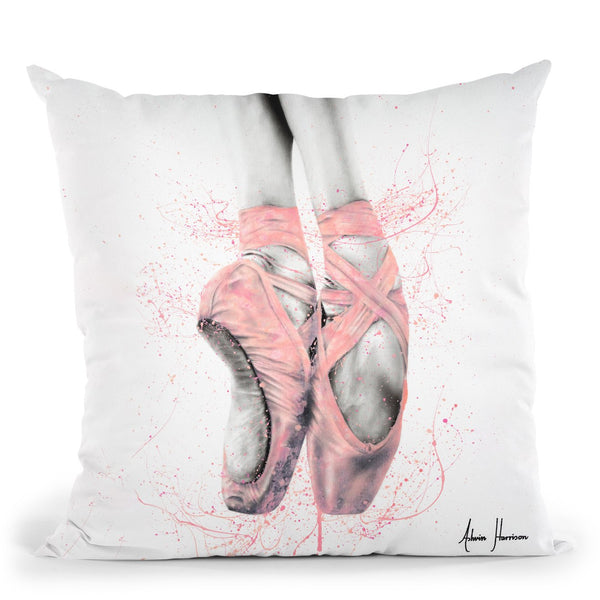 Pretty Pointe Throw Pillow By Ashvin Harrison