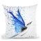 Blue Freedom Flight Throw Pillow By Ashvin Harrison